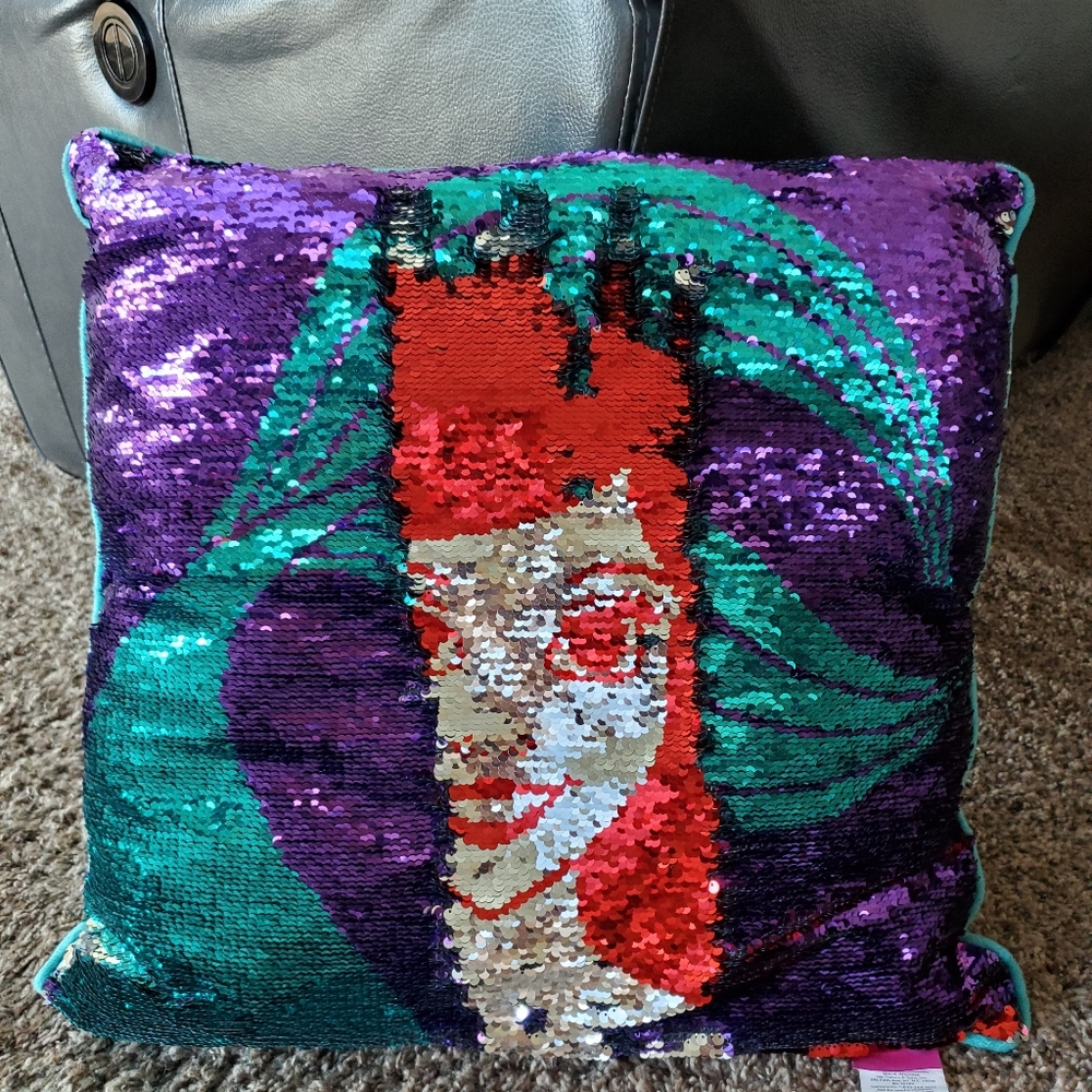 COPY - The Little Mermaid Sequin Pillow